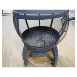 Outdoor Wood Burning Fire Pit/Chimney