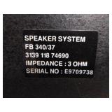 2 Philips Magnavox Stereo Speakers