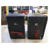 2 Philips Magnavox Stereo Speakers