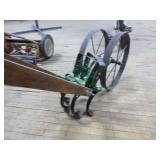 Vintage Push Mower and Cultivator