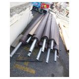 10 Rolls of Vinyl Fabric Covering