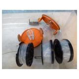 Tote of Black & Decker Batteries and Chargers