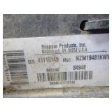 Snapper Zero-Turn Riding Lawn Mower