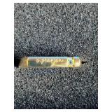 14K Gold Over Brass Personalized Name and Simulated Birthstone Stackable Ring - Size 10