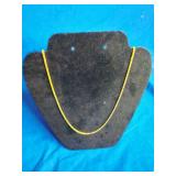 Midas Chain 10K Gold 24" Hollow Rope Chain