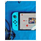Nintendo Switch System OLED Model with 7" Screen - Blue and Red