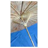 32" Vintage Chinese Paper Umbrella