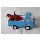 Vintage Tonka Towing Wrecker Toy Truck - Blue and Red