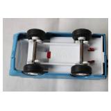 Vintage Tonka Towing Wrecker Toy Truck - Blue and Red