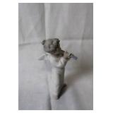 Lladro Porcelain Angel Figurine Playing Flute
