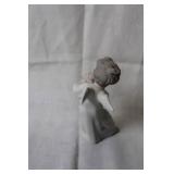 Lladro Porcelain Angel Figurine Playing Flute
