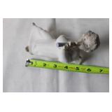 Lladro Porcelain Angel Figurine Playing Flute