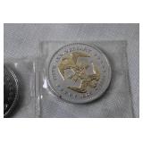 Collection of Commemorative Coins Featuring Historical Figures