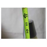 Vintage Yellow Lava Lamp and Decorative Glass Box with Lid