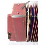 Vintage Hohner Accordion with Bellows and Keys