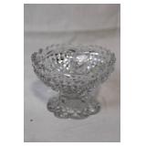 Set of 2 Crystal Bowls with Intricate Cut Designs