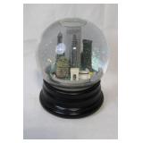New York City Skyline Snow Globe with Twin Towers
