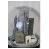 New York City Skyline Snow Globe with Twin Towers