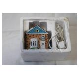 Ceramic Apothecary House Night Light with Cord