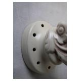 Vintage Ceramic Deer Figurine Flower Frog