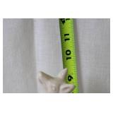 Vintage Ceramic Deer Figurine Flower Frog