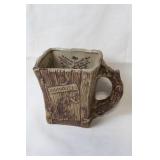 Vintage 1973 Outhouse Mug by Rumph with Humorous Sayings