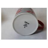 Disney Mickey Mouse Striped Ceramic Mug
