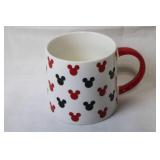 Disney Mickey Mouse Red and Black Patterned Mug