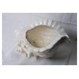 Ceramic Conch Shell Vase