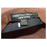 Christian Siriano New York 100% Wool Fedora Hat