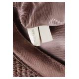 Harris Tweed Brown Houndstooth Fedora Hat - Size L