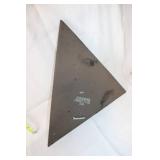 Triangular Wall Decor with Gold Leaves by Burwood Products Co.