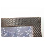 Framed Artwork Print with Decorative Pot and Bowl Design