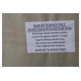 Framed Artwork Print with Decorative Pot and Bowl Design