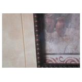 Framed Canali di Venezia Artwork with Elegant Wood Frame