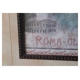 Framed Artwork: Roma Gloria dell