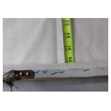 Abstract Blue Swirl Canvas Art Painting