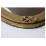 Vintage Oval Framed Portrait of Woman