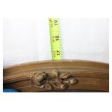 Vintage Oval Framed Portrait of Woman