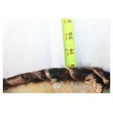 Traditional African Tribal Shield with Fur Detailing