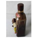 Vintage Ceramic Decanter Bottle with Clown Design