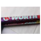 Worth Supercell CA05P Purple Softball Bat with Tape Grip