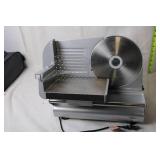 Commercial Meat Slicer with Adjustable Thickness Control