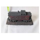 Model Train Caboose with Track Base