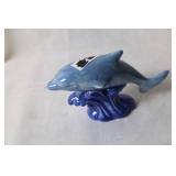 Assorted Animal Figurines and Glass Holder