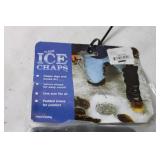 New Ice Chaps with Velcro Straps and Padded Knees