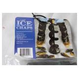 New Ice Chaps with Velcro Straps and Padded Knees