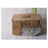 Volume International 11in Outdoor Wall Light with Clear Beveled Glass