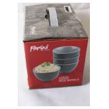 Parini Cookware 4-Piece Ceramic Rice Bowls Set