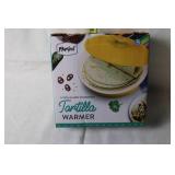 8-Inch Glazed Stoneware Tortilla Warmer by Parini